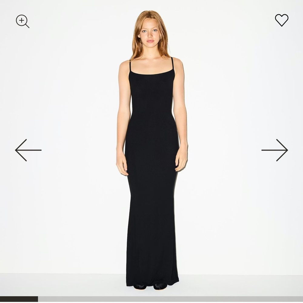 SKIMS Soft Lounge Long Slip Dress Ribbed - NWT - S